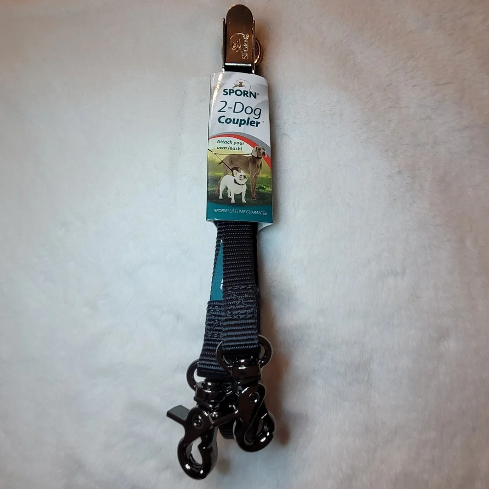 Sporn 2-Dog Coupler New With Tag